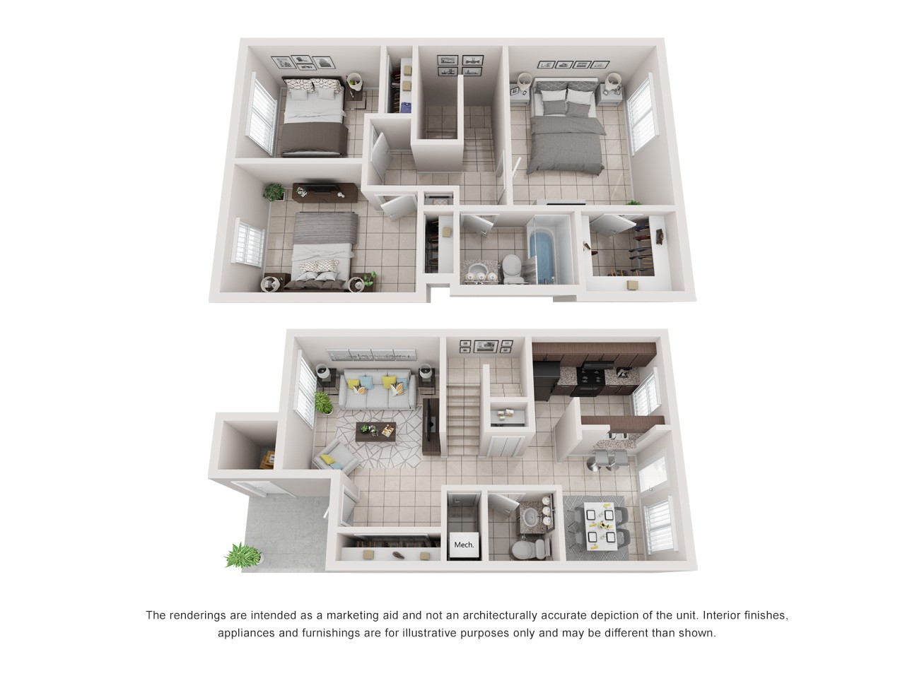 Model C Townhome